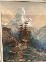 MaxSold Auction: Vintage Watercolor Painting - Oshawa (Ontario, Canada) SELLER MANAGED Commercial Liquidation Online Auction - Bond Street West