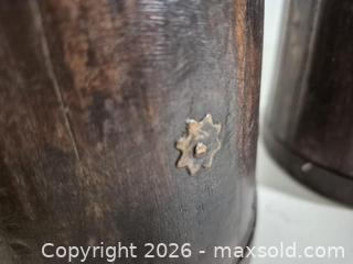 MaxSold Auction: Vintage Wood Storage Pots - Oshawa (Ontario, Canada) SELLER MANAGED Commercial Liquidation Online Auction - Bond Street West