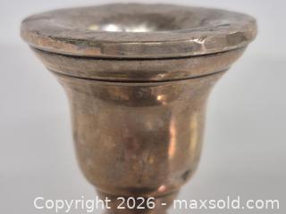 MaxSold Auction: Weighted Sterling Silver Candlestick - Oshawa (Ontario, Canada) SELLER MANAGED Commercial Liquidation Online Auction - Bond Street West