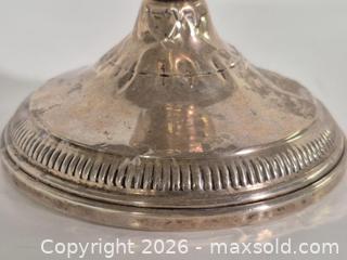 MaxSold Auction: Weighted Sterling Silver Candlestick - Oshawa (Ontario, Canada) SELLER MANAGED Commercial Liquidation Online Auction - Bond Street West
