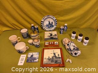 MaxSold Auction: Delft & Chinese Blue and White Pottery Lot - Hamilton (Ontario, Canada) SELLER MANAGED Estate Sale Online Auction -  Glendale Avenue South