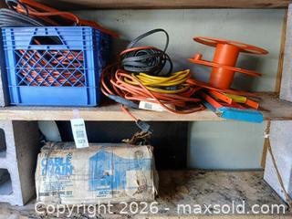 MaxSold Auction: Extention cords and heavy duty traction for semi truck - Hamilton (Ontario, Canada) SELLER MANAGED Estate Sale Online Auction -  Glendale Avenue South