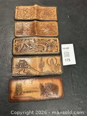 MaxSold Auction: Hand Tooled Leather Wallets - Hamilton (Ontario, Canada) SELLER MANAGED Estate Sale Online Auction -  Glendale Avenue South