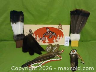 MaxSold Auction: Honourable Indigenous Artwork / Crafts  - Hamilton (Ontario, Canada) SELLER MANAGED Estate Sale Online Auction -  Glendale Avenue South