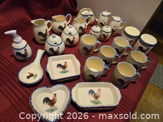 MaxSold Auction: Kitchen Chicken Ware  - Hamilton (Ontario, Canada) SELLER MANAGED Estate Sale Online Auction -  Glendale Avenue South