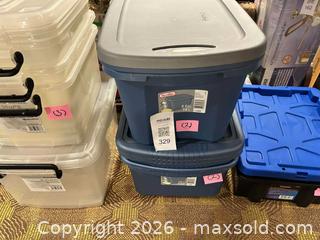 MaxSold Auction: Larger Storage Bins GIANT LOT 70+ - Hamilton (Ontario, Canada) SELLER MANAGED Estate Sale Online Auction -  Glendale Avenue South