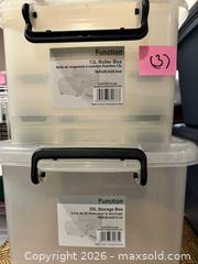 MaxSold Auction: Larger Storage Bins GIANT LOT 70+ - Hamilton (Ontario, Canada) SELLER MANAGED Estate Sale Online Auction -  Glendale Avenue South