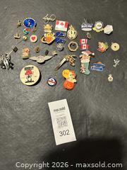MaxSold Auction: Pin collection  - Hamilton (Ontario, Canada) SELLER MANAGED Estate Sale Online Auction -  Glendale Avenue South