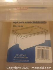 MaxSold Auction: Plastic Storage - Hamilton (Ontario, Canada) SELLER MANAGED Estate Sale Online Auction -  Glendale Avenue South