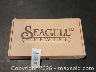 MaxSold Auction: SEAGULL Pewter & Marble cheeseboard  - Hamilton (Ontario, Canada) SELLER MANAGED Estate Sale Online Auction -  Glendale Avenue South