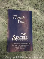 MaxSold Auction: SEAGULL Pewter & Marble cheeseboard  - Hamilton (Ontario, Canada) SELLER MANAGED Estate Sale Online Auction -  Glendale Avenue South