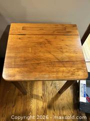 MaxSold Auction: Small antique desk & lunchbox - Hamilton (Ontario, Canada) SELLER MANAGED Estate Sale Online Auction -  Glendale Avenue South