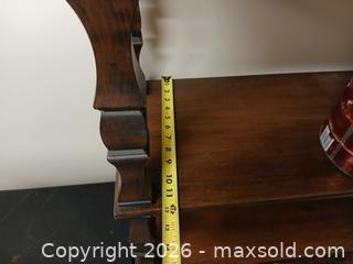 MaxSold Auction: Solid Fancy Wood Shelf - Hamilton (Ontario, Canada) SELLER MANAGED Estate Sale Online Auction -  Glendale Avenue South
