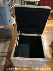 MaxSold Auction: Storage ottoman  - Hamilton (Ontario, Canada) SELLER MANAGED Estate Sale Online Auction -  Glendale Avenue South