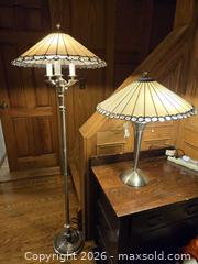 MaxSold Auction: Stunning Stained Glass Lamps  - Hamilton (Ontario, Canada) SELLER MANAGED Estate Sale Online Auction -  Glendale Avenue South