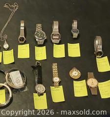 MaxSold Auction: This lot has 22 watches - Hamilton (Ontario, Canada) SELLER MANAGED Estate Sale Online Auction -  Glendale Avenue South