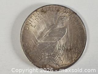 MaxSold Auction: 1923 USA Silver Dollar Coin  - Kingston (Ontario, Canada) SELLER MANAGED Downsizing Online Auction - Woodbine Road