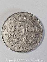 MaxSold Auction: 1943 Canada Nickle Coin  - Kingston (Ontario, Canada) SELLER MANAGED Downsizing Online Auction - Woodbine Road