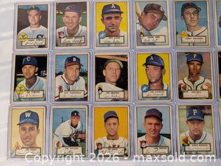 MaxSold Auction: 1952 Topps Baseball Card Lot of 18 Different  - Kingston (Ontario, Canada) SELLER MANAGED Downsizing Online Auction - Woodbine Road