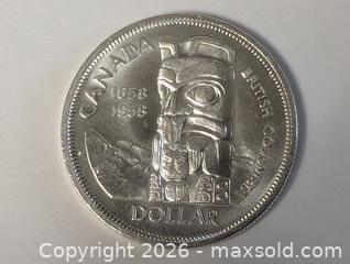 MaxSold Auction: 1958 Canada Silver Dollar Coin  - Kingston (Ontario, Canada) SELLER MANAGED Downsizing Online Auction - Woodbine Road