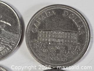 MaxSold Auction: 1971-1983 Canada Dollar Coin Lot  - Kingston (Ontario, Canada) SELLER MANAGED Downsizing Online Auction - Woodbine Road