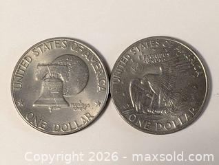 MaxSold Auction: 1972-1976 USA Dollar Coins  - Kingston (Ontario, Canada) SELLER MANAGED Downsizing Online Auction - Woodbine Road