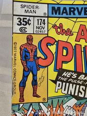 MaxSold Auction: 1977 AMAZING SPIDER-MAN 174 Solid early Punisher appearance! - Kingston (Ontario, Canada) SELLER MANAGED Downsizing Online Auction - Woodbine Road