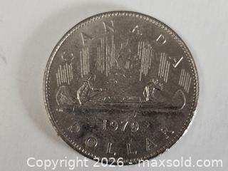 MaxSold Auction: 1979 Canada Dollar Coin  - Kingston (Ontario, Canada) SELLER MANAGED Downsizing Online Auction - Woodbine Road