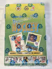 MaxSold Auction: 1992 OPC Premier Hockey Card Wax Box Sealed Mimt - Kingston (Ontario, Canada) SELLER MANAGED Downsizing Online Auction - Woodbine Road