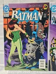 MaxSold Auction: Batman #494 , 495 1993 NM KEY  KnightFall Part 7! Poison Ivy Cover! - Kingston (Ontario, Canada) SELLER MANAGED Downsizing Online Auction - Woodbine Road
