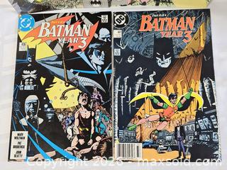 MaxSold Auction: BATMAN YEAR 3 COMPLETE SET LOT 1-4 Issues #436-#439 (DC 1989) Robin origin - Kingston (Ontario, Canada) SELLER MANAGED Downsizing Online Auction - Woodbine Road