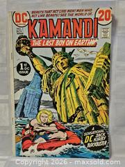 MaxSold Auction: Kamandi 1 DC Comics 1972 1st appearance & origin of Kamandi Bronze Age Key Kirby - Kingston (Ontario, Canada) SELLER MANAGED Downsizing Online Auction - Woodbine Road