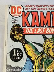 MaxSold Auction: Kamandi 1 DC Comics 1972 1st appearance & origin of Kamandi Bronze Age Key Kirby - Kingston (Ontario, Canada) SELLER MANAGED Downsizing Online Auction - Woodbine Road