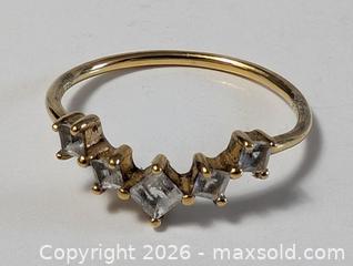 MaxSold Auction: Linger Signed Sterling Silver Ring Size 6  - Kingston (Ontario, Canada) SELLER MANAGED Downsizing Online Auction - Woodbine Road
