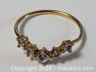 MaxSold Auction: Linger Signed Sterling Silver Ring Size 6  - Kingston (Ontario, Canada) SELLER MANAGED Downsizing Online Auction - Woodbine Road