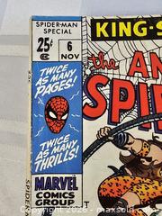 MaxSold Auction: Marvel Comics Group Comic Book Amazing Spider-Man King Size Special #6 1969 Sinister Six  - Kingston (Ontario, Canada) SELLER MANAGED Downsizing Online Auction - Woodbine Road