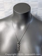 MaxSold Auction: Sterling Silver Necklace Chain 21" with Sterling Pendant - Kingston (Ontario, Canada) SELLER MANAGED Downsizing Online Auction - Woodbine Road
