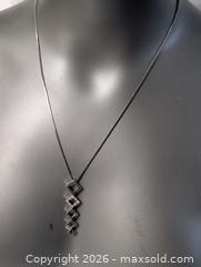 MaxSold Auction: Sterling Silver Necklace Chain 21" with Sterling Pendant - Kingston (Ontario, Canada) SELLER MANAGED Downsizing Online Auction - Woodbine Road