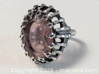 MaxSold Auction: Vintage Sarah Cove Gothic Ring Size 7.5  - Kingston (Ontario, Canada) SELLER MANAGED Downsizing Online Auction - Woodbine Road