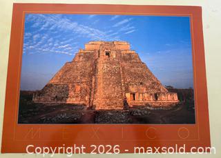 MaxSold Auction: Vintage Art: Uxmal Ruins, Mexico Travel Poster by Jay Nadelson for Impact - Saratoga (California, USA) SELLER MANAGED Estate Sale Online Auction - Allendale Avenue
