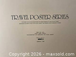 MaxSold Auction: Vintage Art: Uxmal Ruins, Mexico Travel Poster by Jay Nadelson for Impact - Saratoga (California, USA) SELLER MANAGED Estate Sale Online Auction - Allendale Avenue