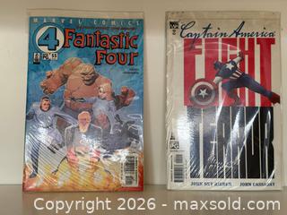 MaxSold Auction: Vintage Comics: Fantastic Four & Capatain America Fight Terror - Saratoga (California, USA) SELLER MANAGED Estate Sale Online Auction - Allendale Avenue