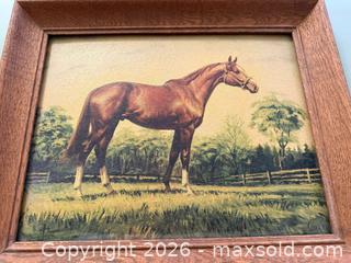 MaxSold Auction: Vintage Framed Art: Secretariat - Saratoga (California, USA) SELLER MANAGED Estate Sale Online Auction - Allendale Avenue