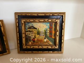 MaxSold Auction: Vintage Framed Art: Set of 2 Original Landscape Oil Paintings - Saratoga (California, USA) SELLER MANAGED Estate Sale Online Auction - Allendale Avenue
