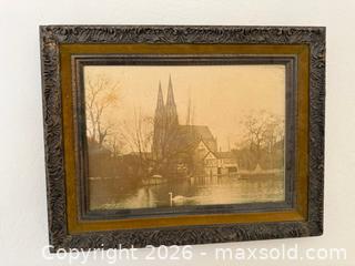 MaxSold Auction: Vintage Framed Art: The Duck Pond, Architectural Photograpahy - Saratoga (California, USA) SELLER MANAGED Estate Sale Online Auction - Allendale Avenue