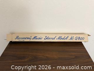 MaxSold Auction: Vintage Harmony Music Stand Model No. G400 - Saratoga (California, USA) SELLER MANAGED Estate Sale Online Auction - Allendale Avenue