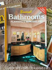 MaxSold Auction: Vintage Home Renovation Books: Bath & Tile - Saratoga (California, USA) SELLER MANAGED Estate Sale Online Auction - Allendale Avenue