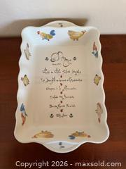 MaxSold Auction: Vintage Jacques Pepin by Sur La Table Italian Casserole Dish - Saratoga (California, USA) SELLER MANAGED Estate Sale Online Auction - Allendale Avenue