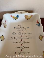MaxSold Auction: Vintage Jacques Pepin by Sur La Table Italian Casserole Dish - Saratoga (California, USA) SELLER MANAGED Estate Sale Online Auction - Allendale Avenue