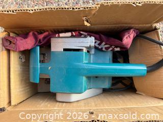 MaxSold Auction: Vintage Makita Belt Sander  - Saratoga (California, USA) SELLER MANAGED Estate Sale Online Auction - Allendale Avenue